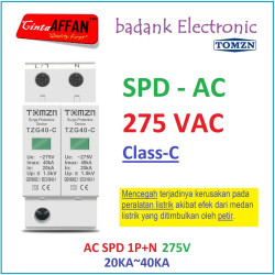 AC SPD 1PN 275V 20KA-40KA Surge Protect Device House Office Arrester